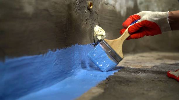 SJ Waterproofing Pros commercial waterproofing team near Westport, IN